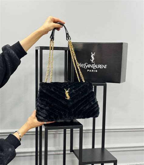 ysl plush bag